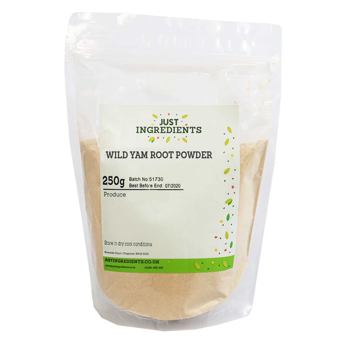 JustIngredients Wild Yam Root Powder